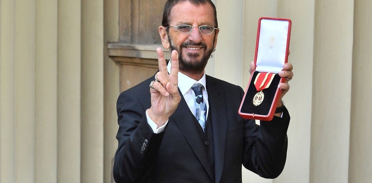 Ringo Starr recibió la Orden de Caballero del Imperio Británico